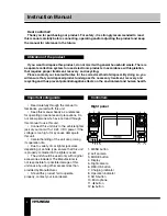 Предварительный просмотр 2 страницы Hyundai H-DVR08 Instruction Manual