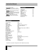 Предварительный просмотр 6 страницы Hyundai H-DVR08 Instruction Manual