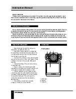 Предварительный просмотр 2 страницы Hyundai H-DVR09HD Instruction Manual