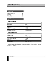 Preview for 4 page of Hyundai H-EP1201B Instruction Manual