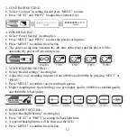 Preview for 12 page of Hyundai H- F1380 Instruction Manual