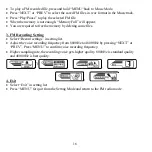 Preview for 16 page of Hyundai H- F1380 Instruction Manual