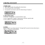 Preview for 13 page of Hyundai H- F2562 Instruction Manual