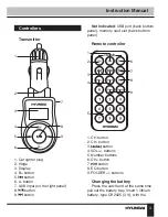 Preview for 3 page of Hyundai H-FMT10 Instruction Manual