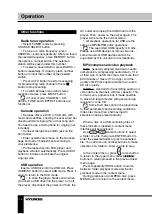 Preview for 14 page of Hyundai H-HT5115-N Instruction Manual