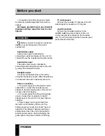 Preview for 4 page of Hyundai H-LCDVD1001T Instruction Manual