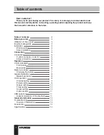 Preview for 2 page of Hyundai H-LED15V20 Instruction Manual