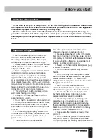 Preview for 3 page of Hyundai H-LED15V20 Instruction Manual