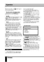 Preview for 12 page of Hyundai H-LEDVD15V6 Instruction Manual