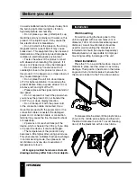 Preview for 4 page of Hyundai H-LEDVD19V10 Instruction Manual