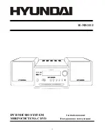 Preview for 1 page of Hyundai H-MS1113 Instruction Manual