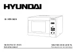 Preview for 1 page of Hyundai H-MW1028 Instruction Manual