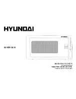 Preview for 1 page of Hyundai H-MW1031 Instruction Manual