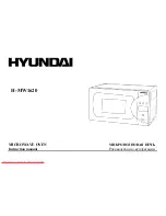 Hyundai H-MW1620 Instruction Manual preview