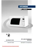 Preview for 1 page of Hyundai H-MW3620 Instruction Manual