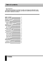 Предварительный просмотр 2 страницы Hyundai H-PDP4203 Instruction Manual