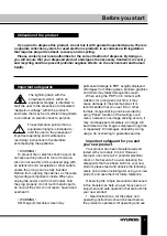 Preview for 3 page of Hyundai H-PDP4203 Instruction Manual