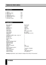 Preview for 14 page of Hyundai H-PDP4203 Instruction Manual