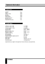 Preview for 8 page of Hyundai H-SA1004 Instruction Manual