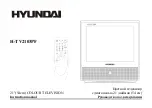 Hyundai H-TV2103PF Instruction Manual preview