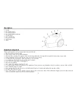 Предварительный просмотр 2 страницы Hyundai H-VC1080 Instruction Manual