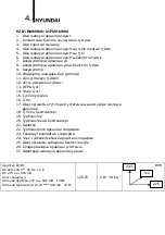 Preview for 4 page of Hyundai H-VCH07 Instruction Manual