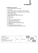 Preview for 3 page of Hyundai H-VCH14 Instruction Manual