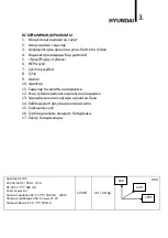 Предварительный просмотр 3 страницы Hyundai H-VCH15 Instruction Manual