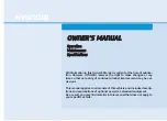 Preview for 1 page of Hyundai H250 Owner'S Manual