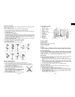 Preview for 3 page of Hyundai HB 23 Grand Mix Instruction Manual