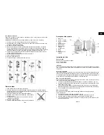 Preview for 4 page of Hyundai HB 23 Grand Mix Instruction Manual