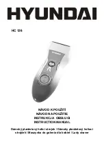 Предварительный просмотр 1 страницы Hyundai HC 126 Instruction Manual