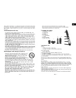 Предварительный просмотр 6 страницы Hyundai HC 321 Fancy Hair Instruction Manual