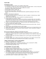 Предварительный просмотр 12 страницы Hyundai HC 420 Instruction Manual