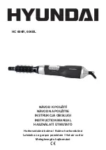 Предварительный просмотр 1 страницы Hyundai HC 604BL Instruction Manual