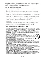 Предварительный просмотр 16 страницы Hyundai HC 810B Instruction Manual