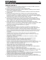 Предварительный просмотр 39 страницы Hyundai HC608 Instruction Manual