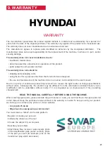 Preview for 20 page of Hyundai HDBT52-A Original Instructions Manual