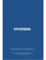 Preview for 2 page of Hyundai HG10 User Manual