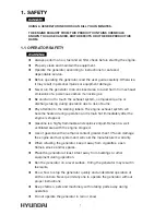 Preview for 8 page of Hyundai HG10 User Manual