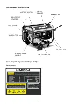 Preview for 9 page of Hyundai HG4000-A Original Instructions Manual