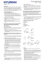 Предварительный просмотр 4 страницы Hyundai HHA201801 User Manual