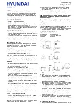 Preview for 6 page of Hyundai HHA201801 User Manual