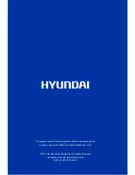 Preview for 2 page of Hyundai HHD SERIES User Manual