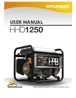 Hyundai HHD1250 User Manual preview