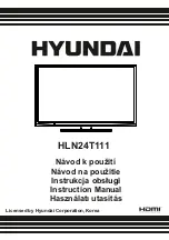 Hyundai HLN24T111 Instruction Manual preview