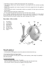 Preview for 18 page of Hyundai HM 638 Instruction Manual