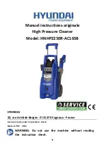 Preview for 37 page of Hyundai HNHP2250R-AC165B Original Instruction Manual