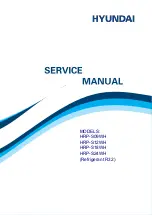 Preview for 1 page of Hyundai HRP-S09WH Service Manual