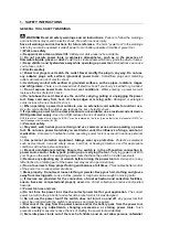 Предварительный просмотр 2 страницы Hyundai HSC20V Instruction Manual